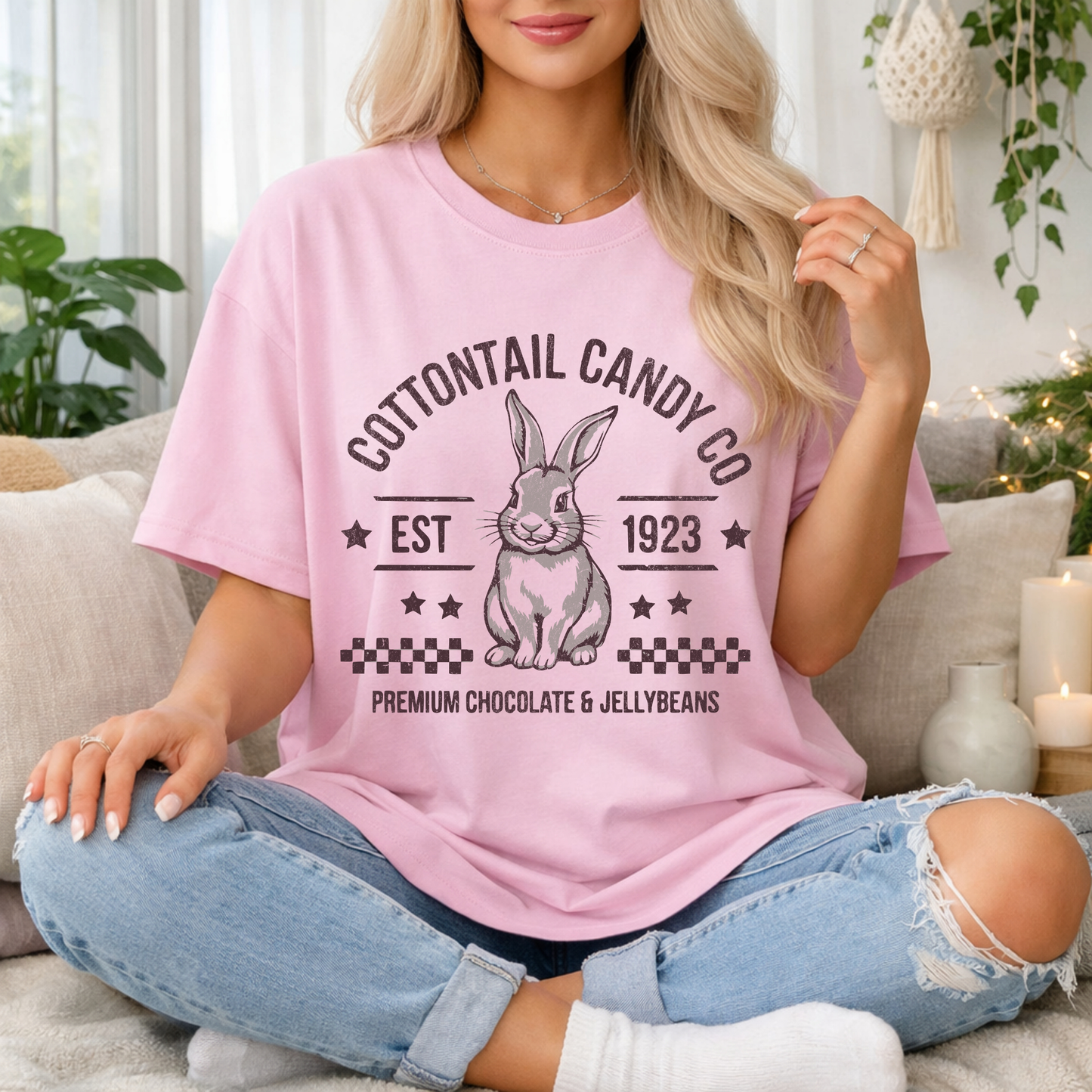Cottontail Candy Co – Comfort Colors Tee