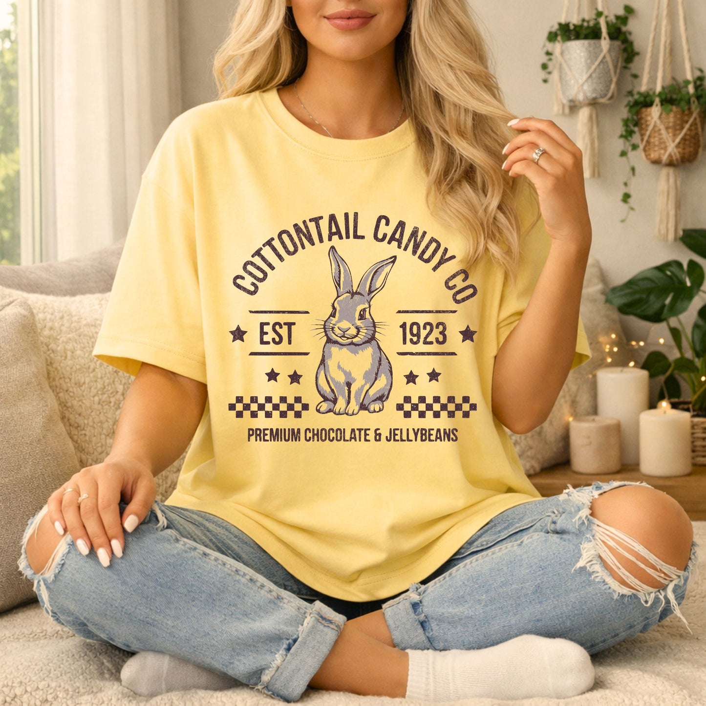 Cottontail Candy Co – Comfort Colors Tee