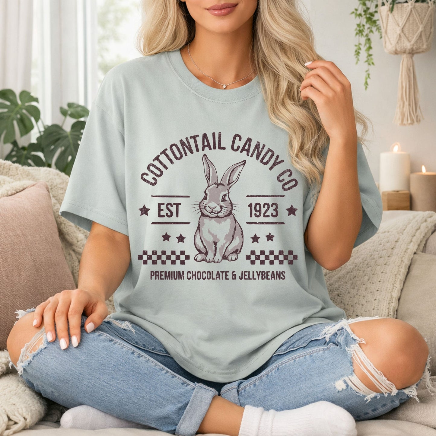 Cottontail Candy Co – Comfort Colors Tee
