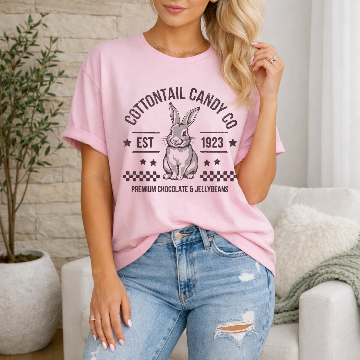 Cottontail Candy Co – Comfort Colors Tee