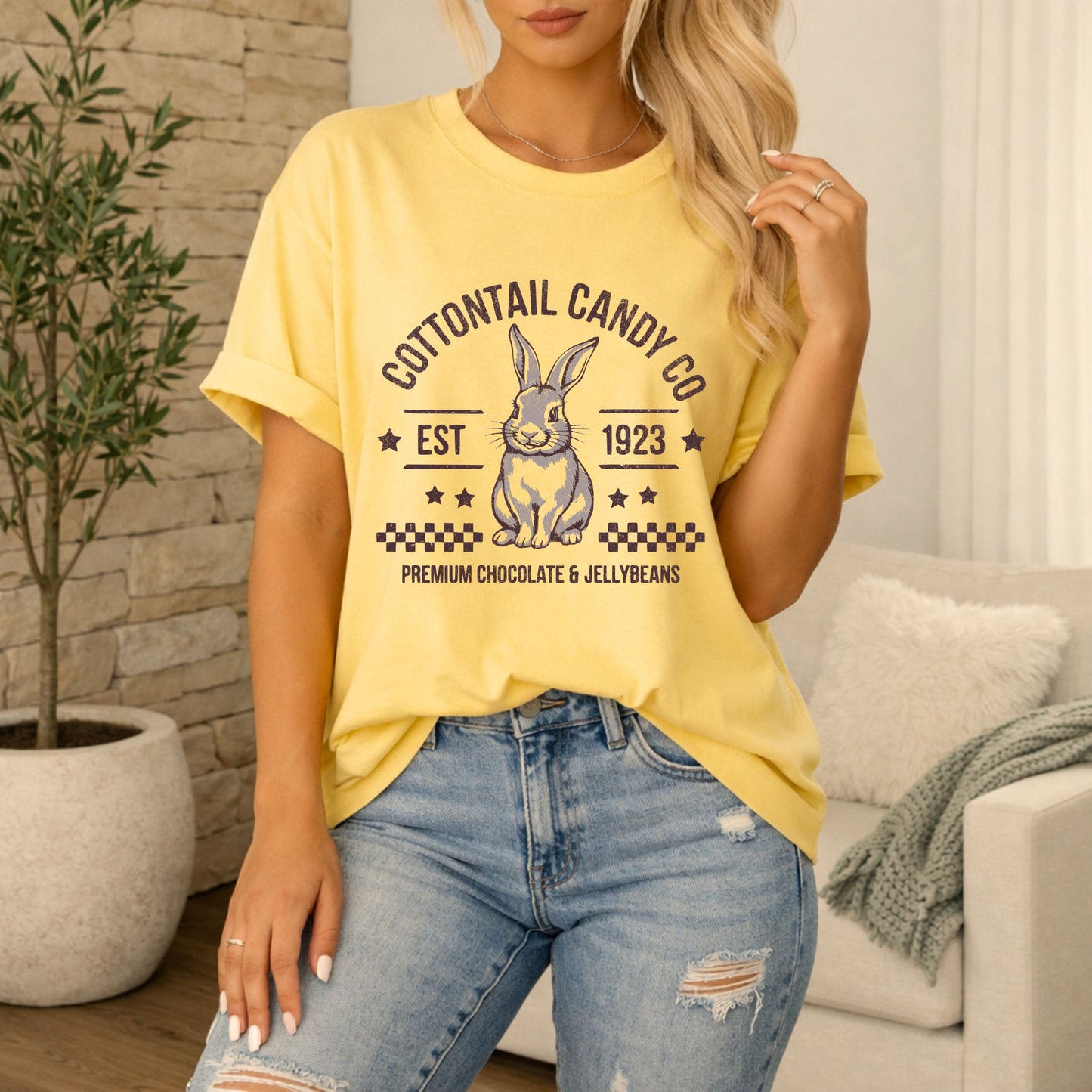 Cottontail Candy Co – Comfort Colors Tee