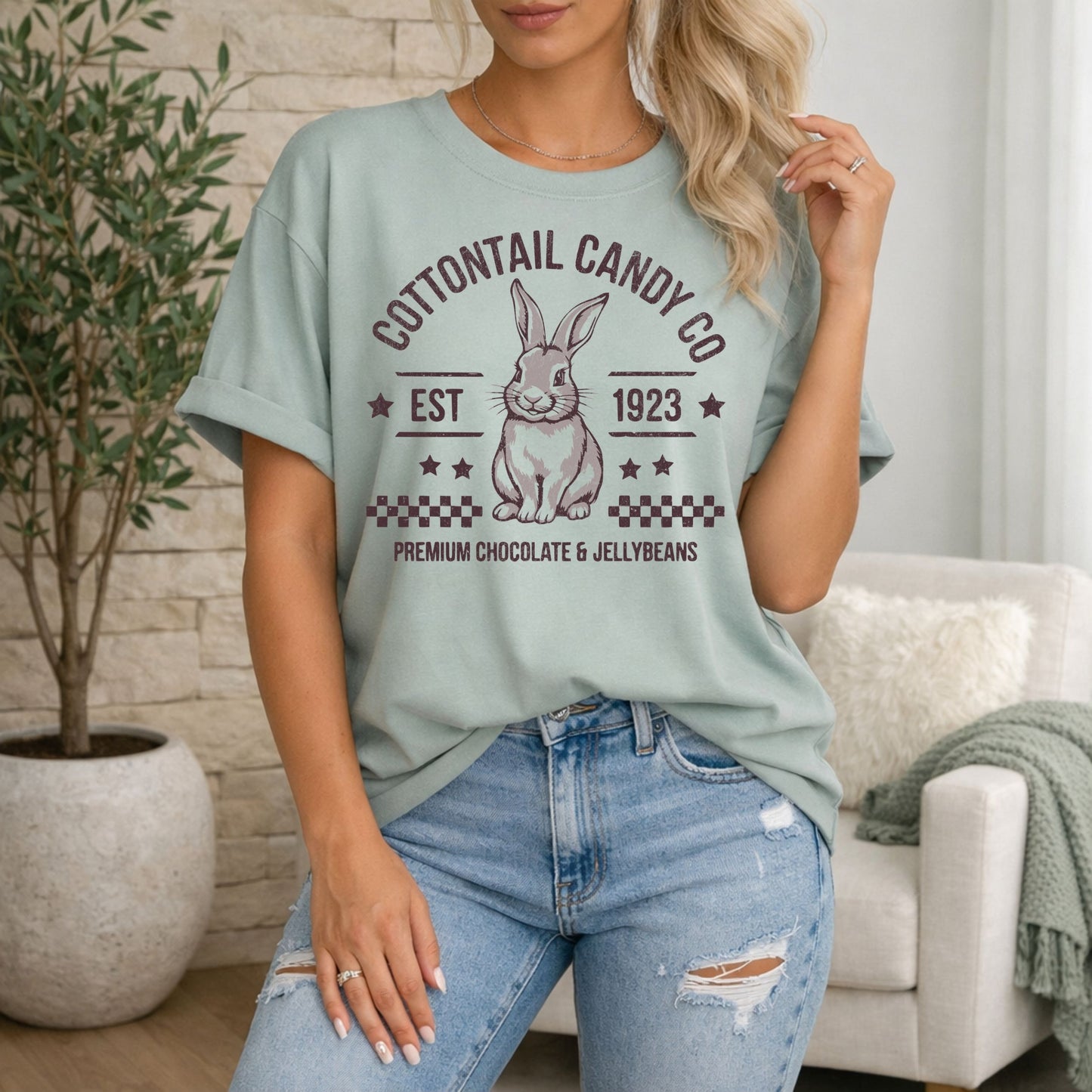 Cottontail Candy Co – Comfort Colors Tee